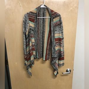 Eyeshadow Boho style cardigan size Large